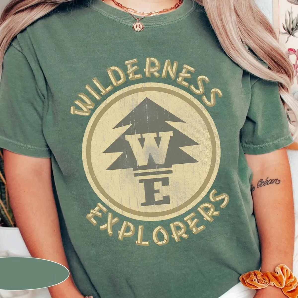 Wilderness Explorer Badge Patch Shirt Disney Up Tee 1