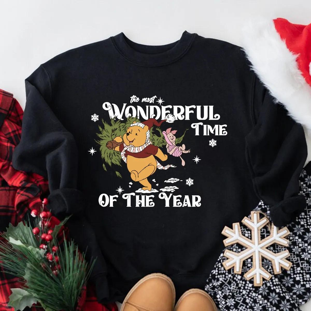 Winnie The Pooh Christmas Disney Shirt 6 1