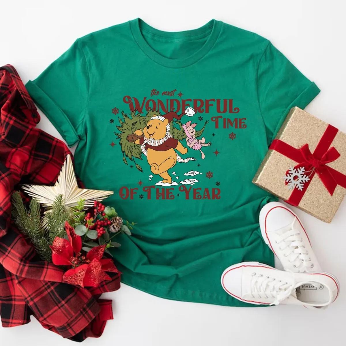 Winnie The Pooh Christmas Disney Shirt 7 1