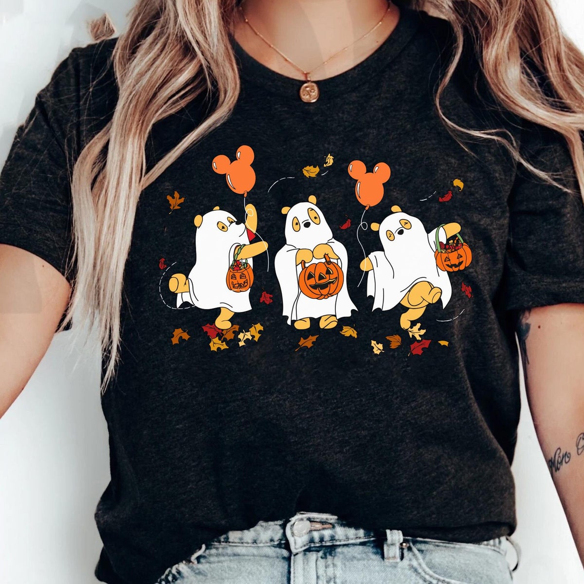 Winnie The Pooh Ghost Halloween Shirt 3 1