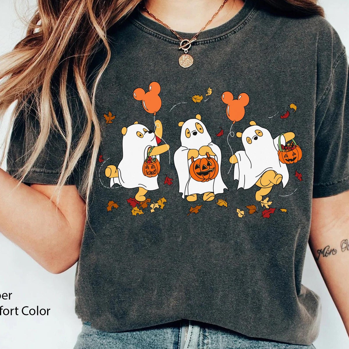 Winnie The Pooh Ghost Halloween Shirt 4 1