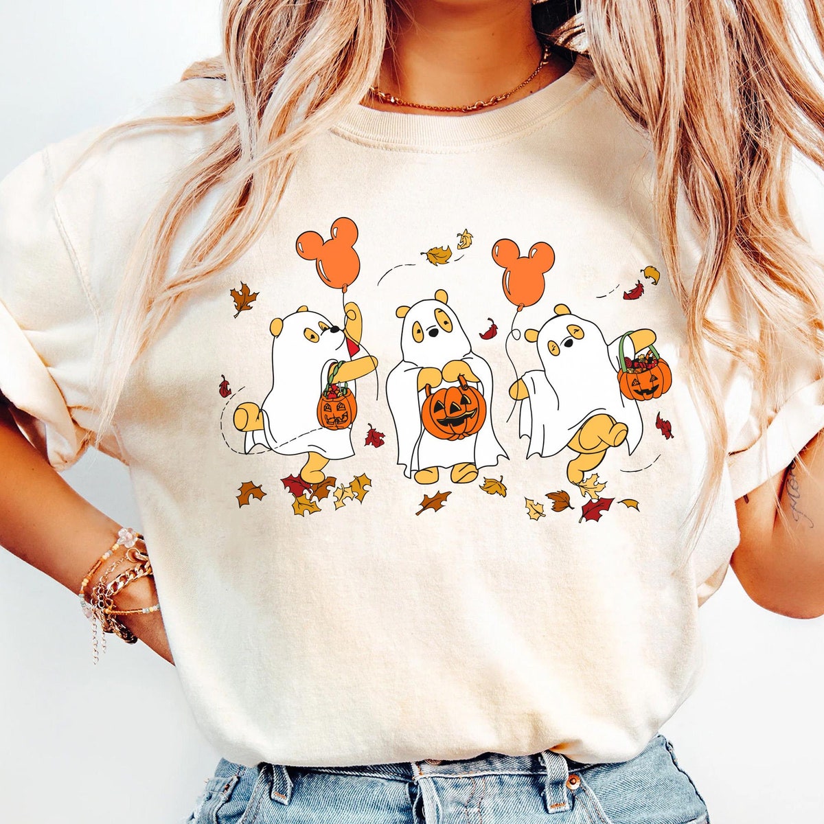 Winnie The Pooh Ghost Halloween Shirt 5 1