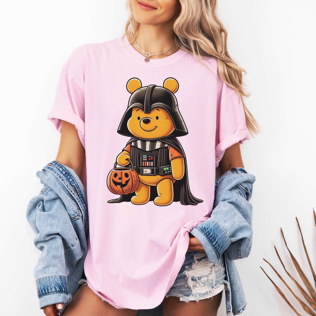 Winnie the Pooh Darth Vader Halloween Vintage Shirt 5