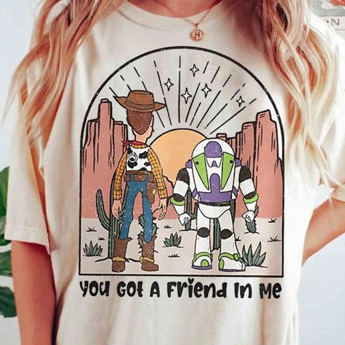 Woody And Buzz Lightyear Disney Toy Story Shirt 1