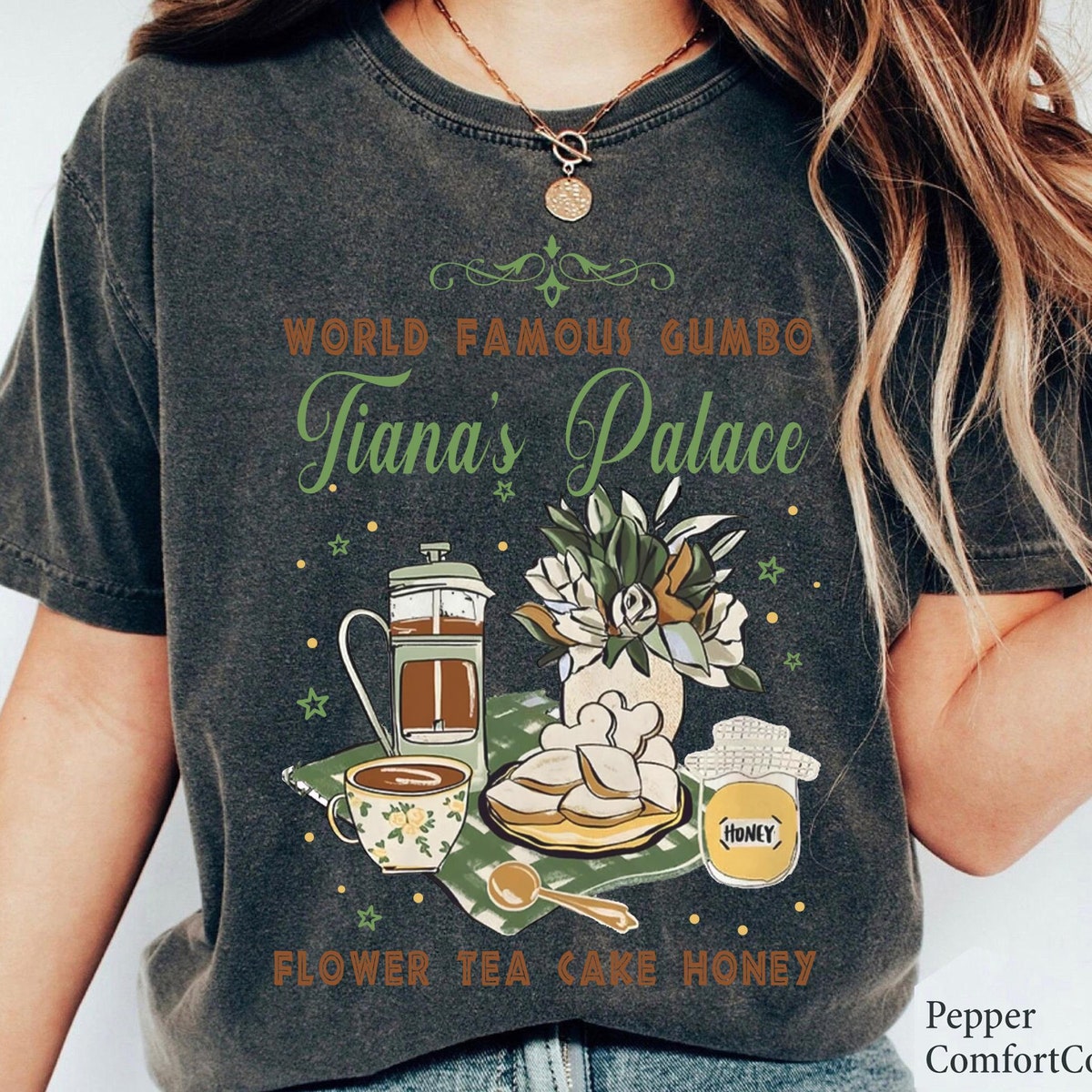 World Famous Gumbo Tianas Palace Shirt Princess And The Frog Tee 2