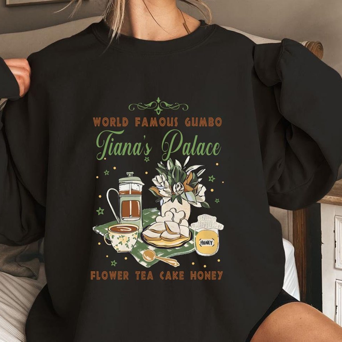 World Famous Gumbo Tianas Palace Shirt Princess And The Frog Tee 3