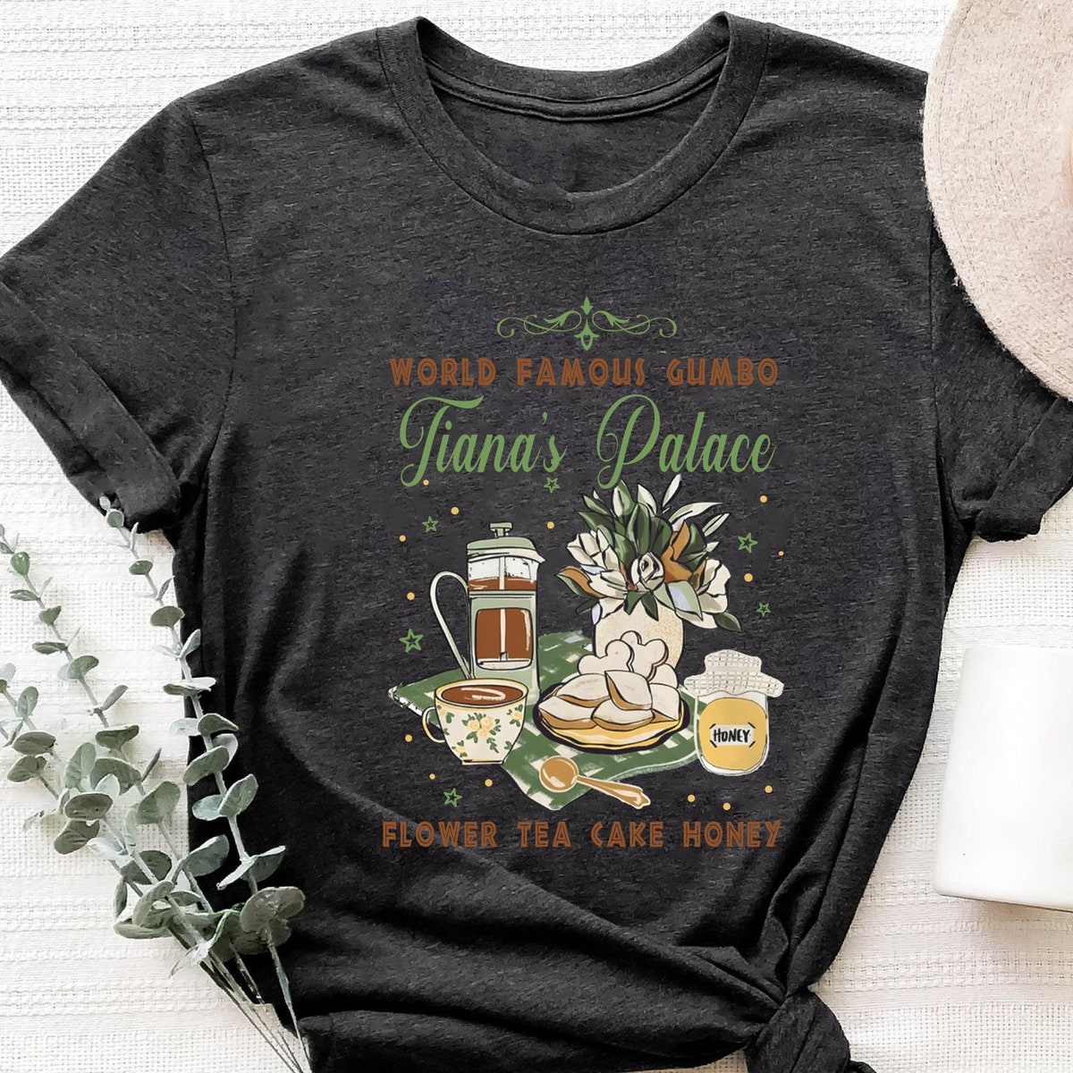 World Famous Gumbo Tianas Palace Shirt Princess And The Frog Tee 5