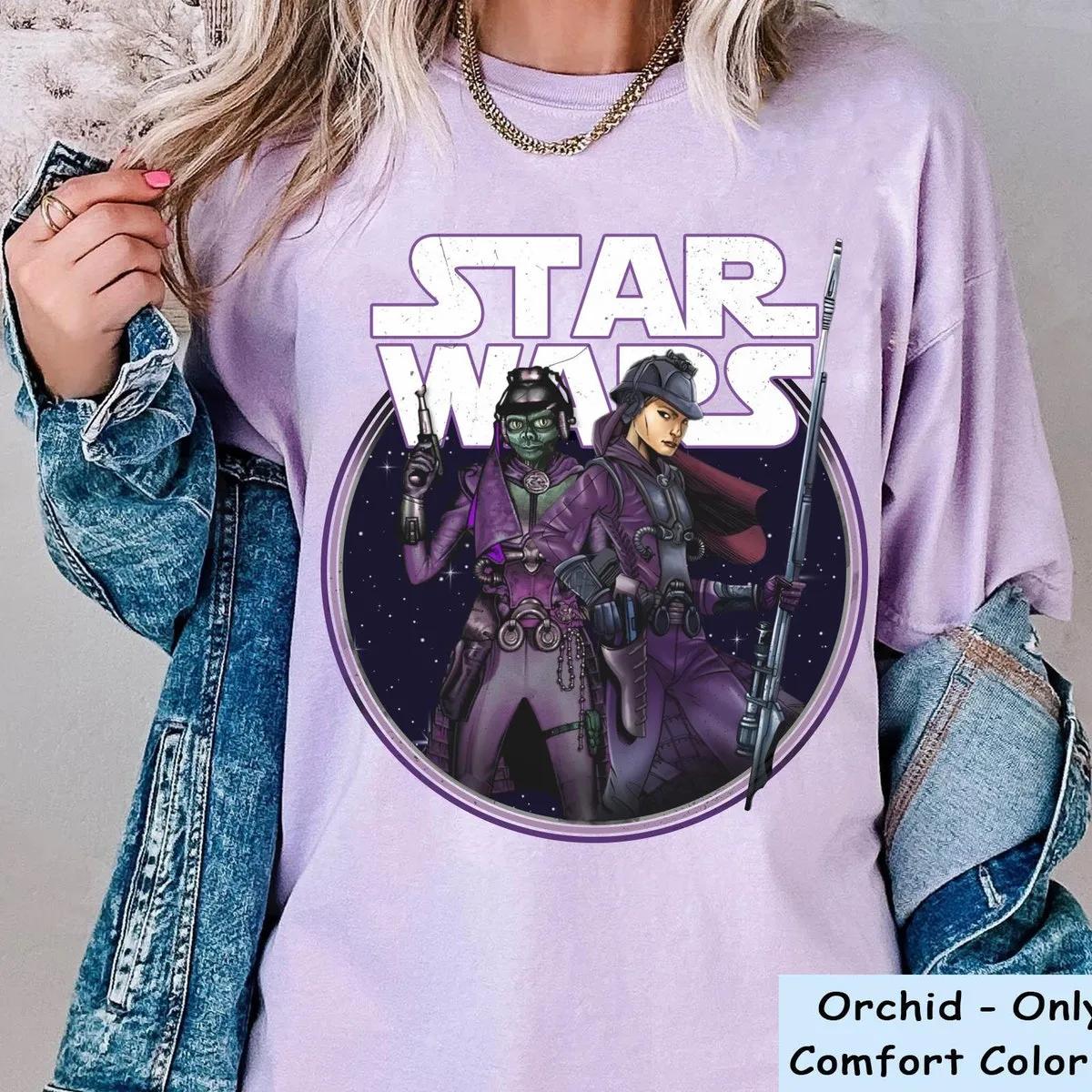 Zam Wesell Portrait Star Wars Shirt 6