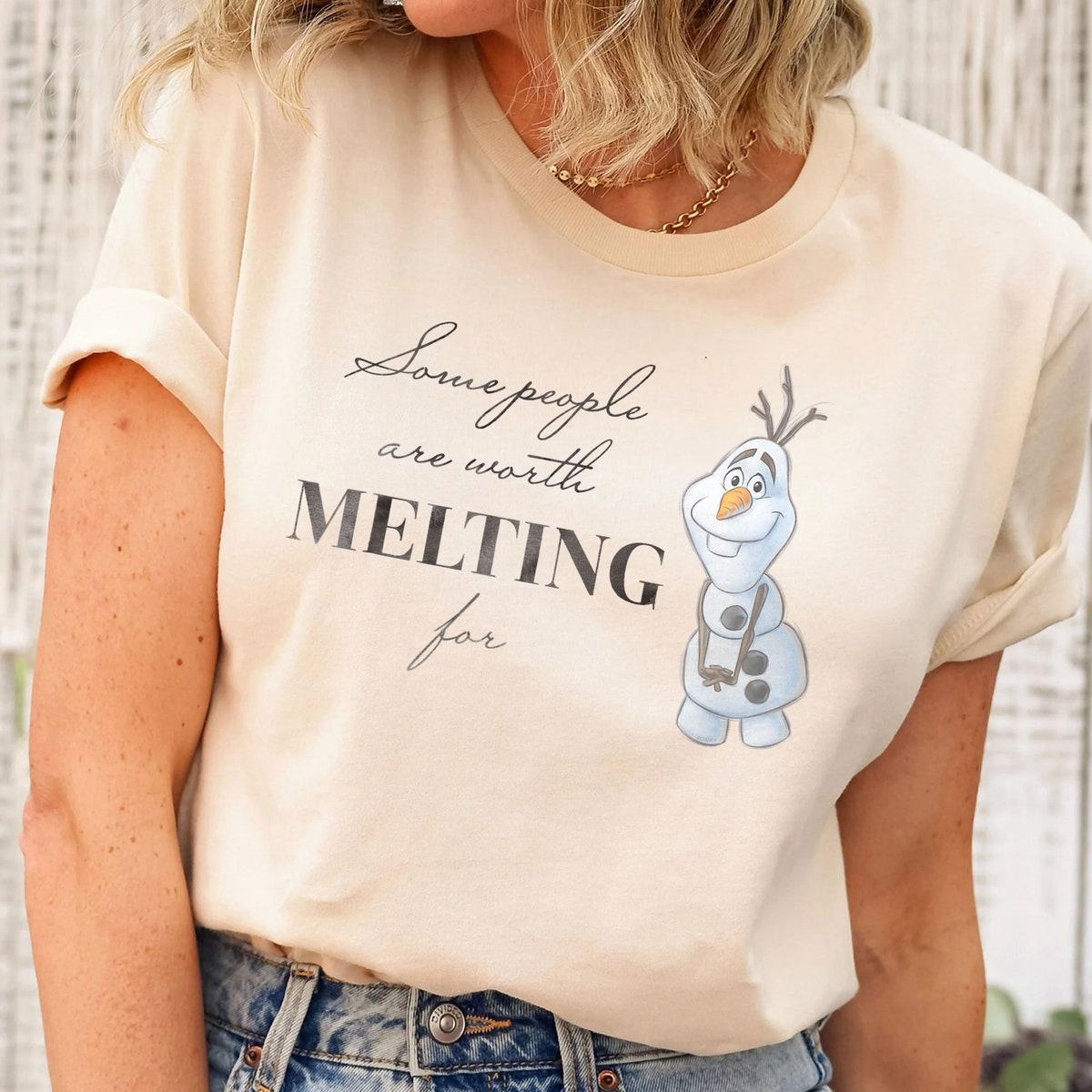 100 Anniversary Frozen Olaf D100 Quote Sweet Shirt 2