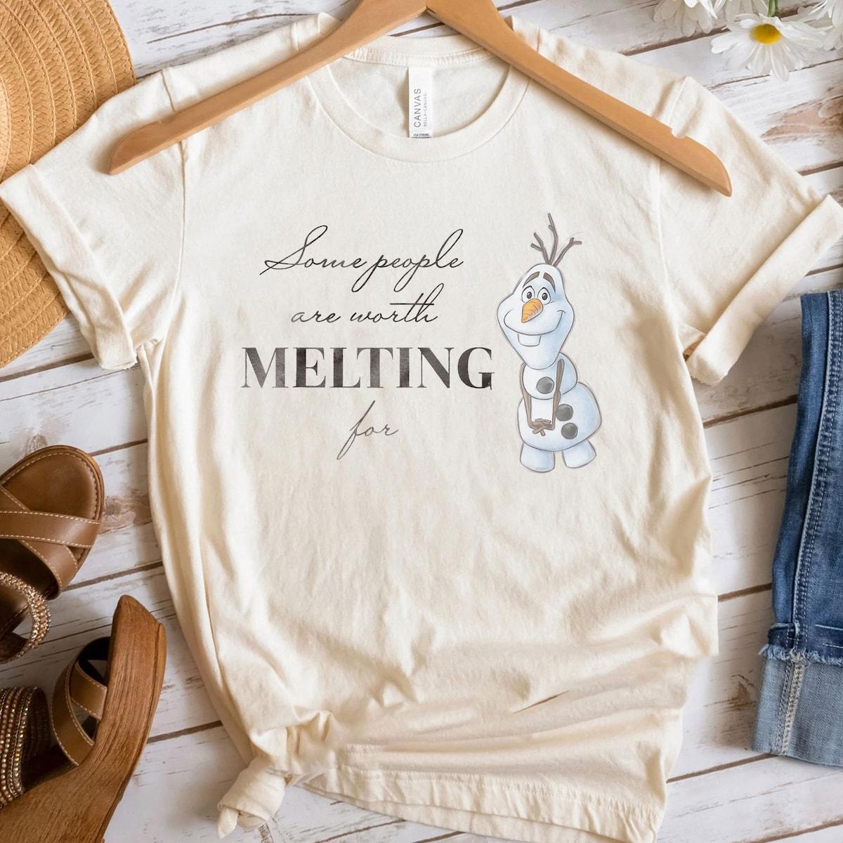 100 Anniversary Frozen Olaf D100 Quote Sweet Shirt 5