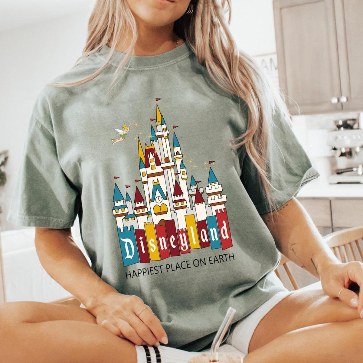 2024 Sign Happiest Place On Earth Castle Shirt 1