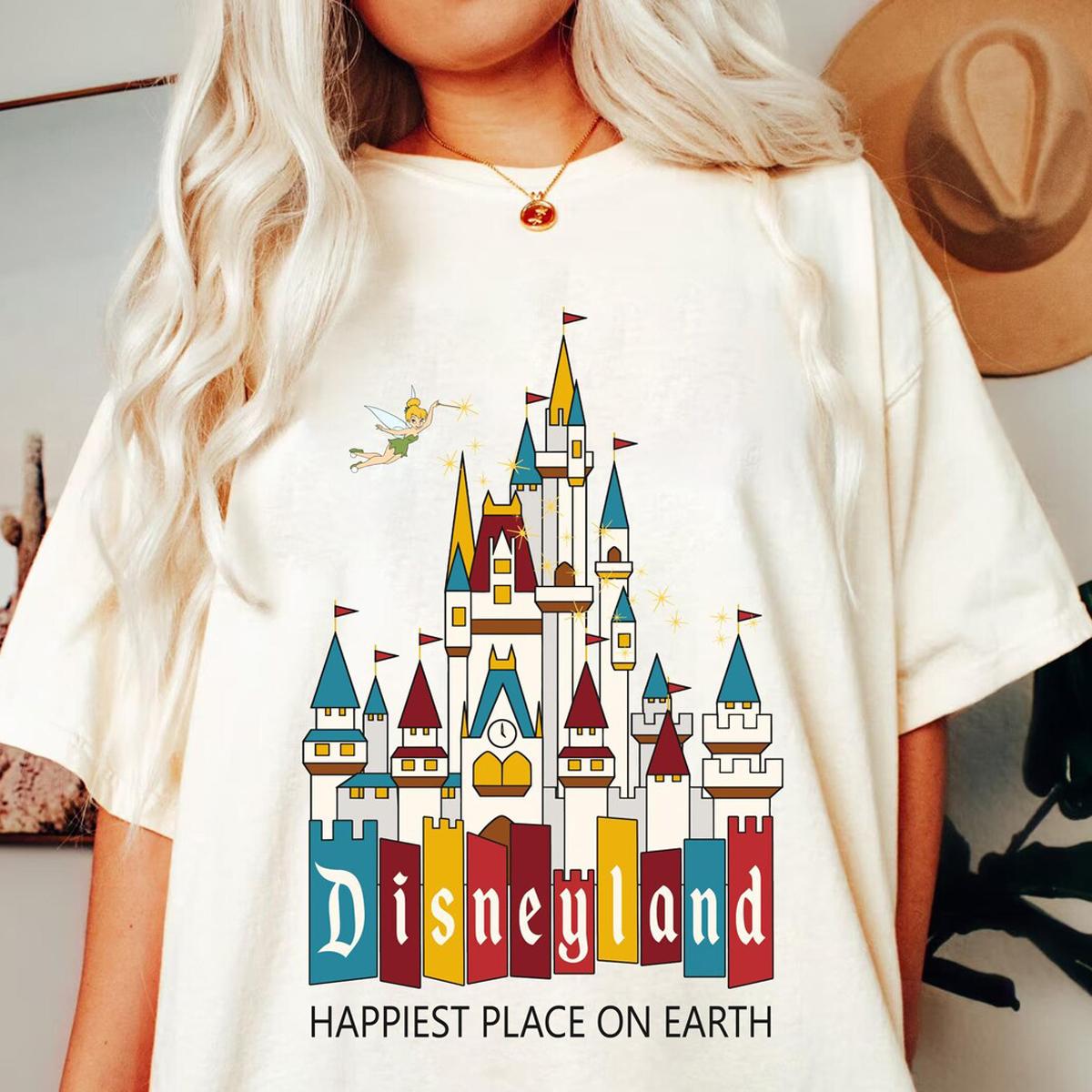 2024 Sign Happiest Place On Earth Castle Shirt 4