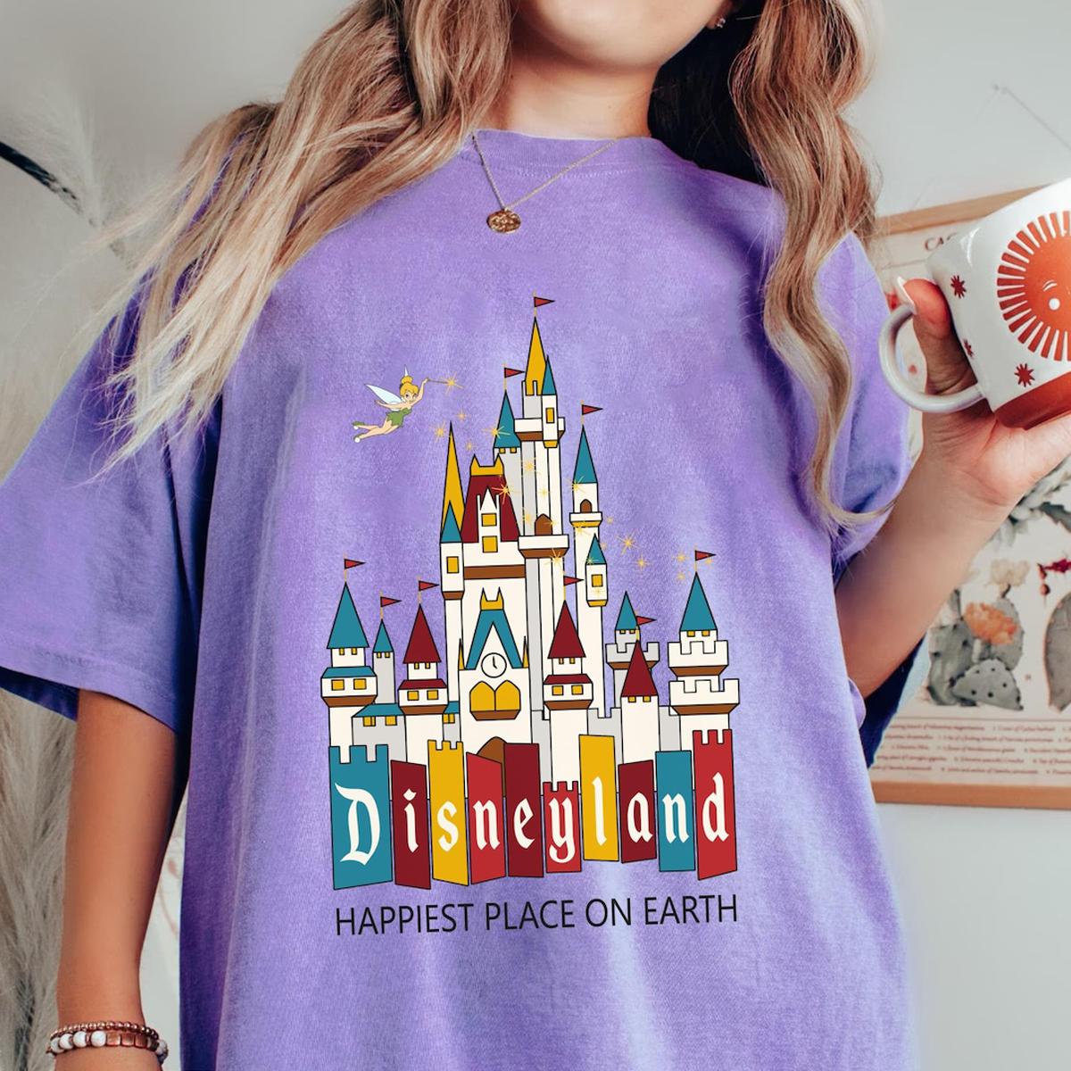 2024 Sign Happiest Place On Earth Castle Shirt 6