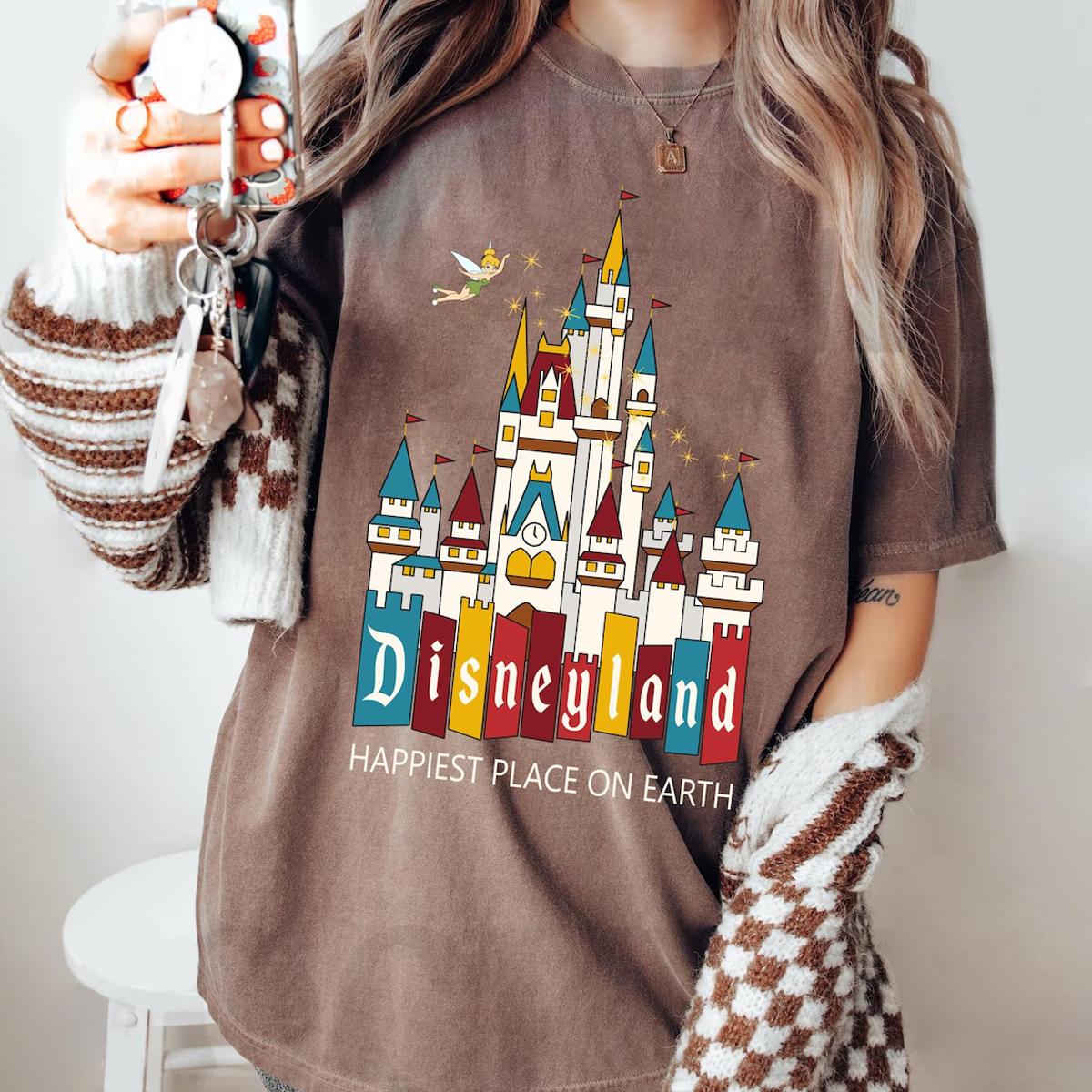 2024 Sign Happiest Place On Earth Castle Shirt 7