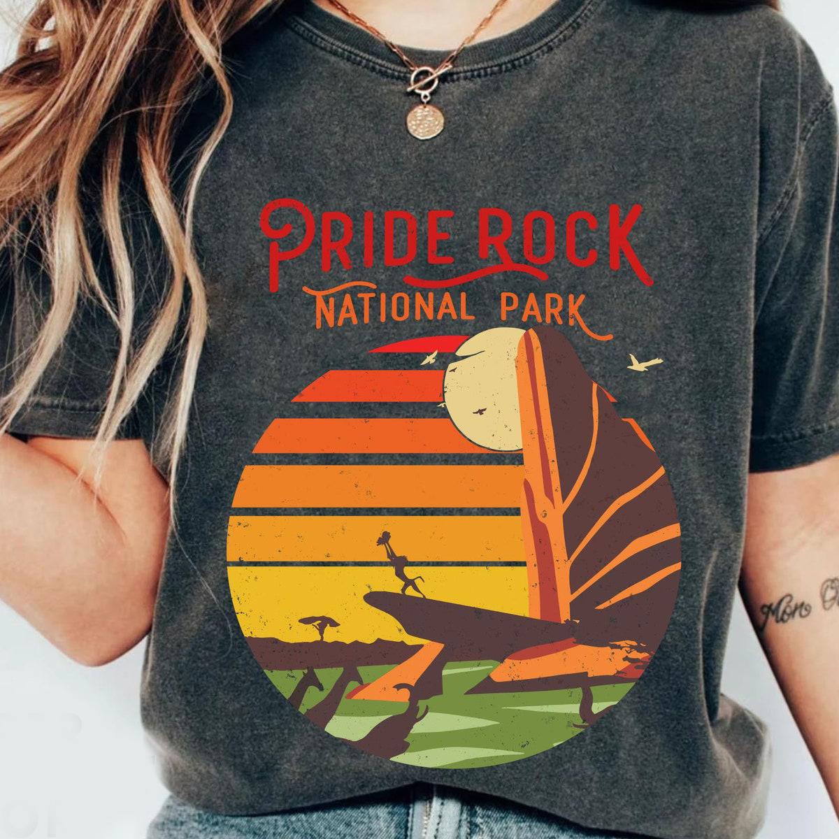 70s Pride Rock National Park The Lion King Shirt 5