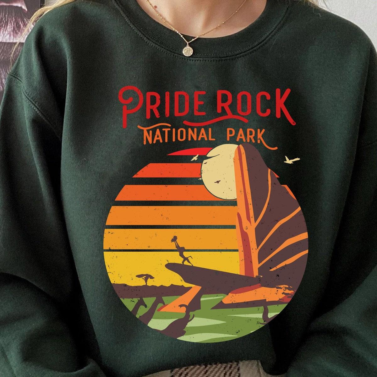 70s Pride Rock National Park The Lion King Shirt 6