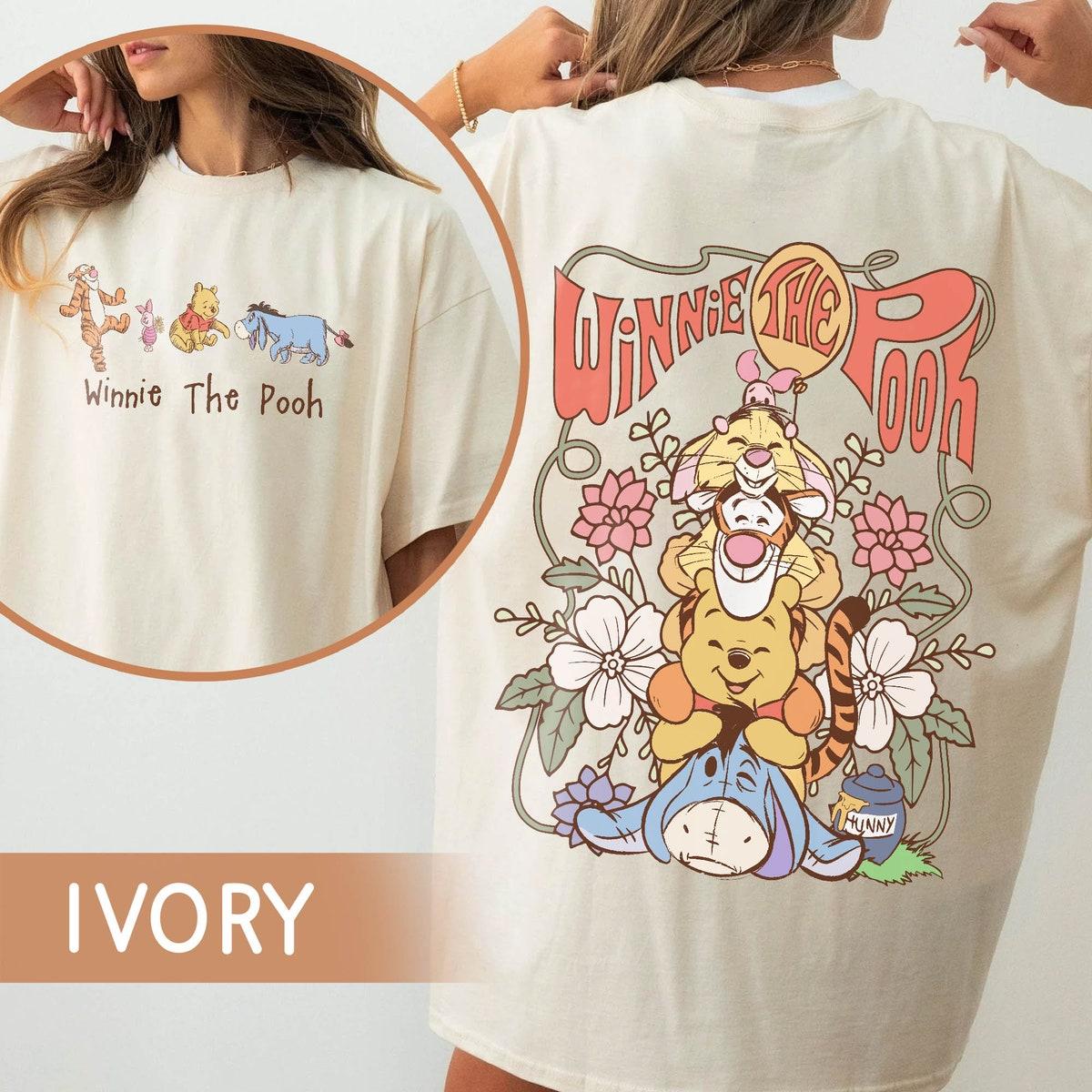 70s Winnie The Pooh Floral Shirt 1