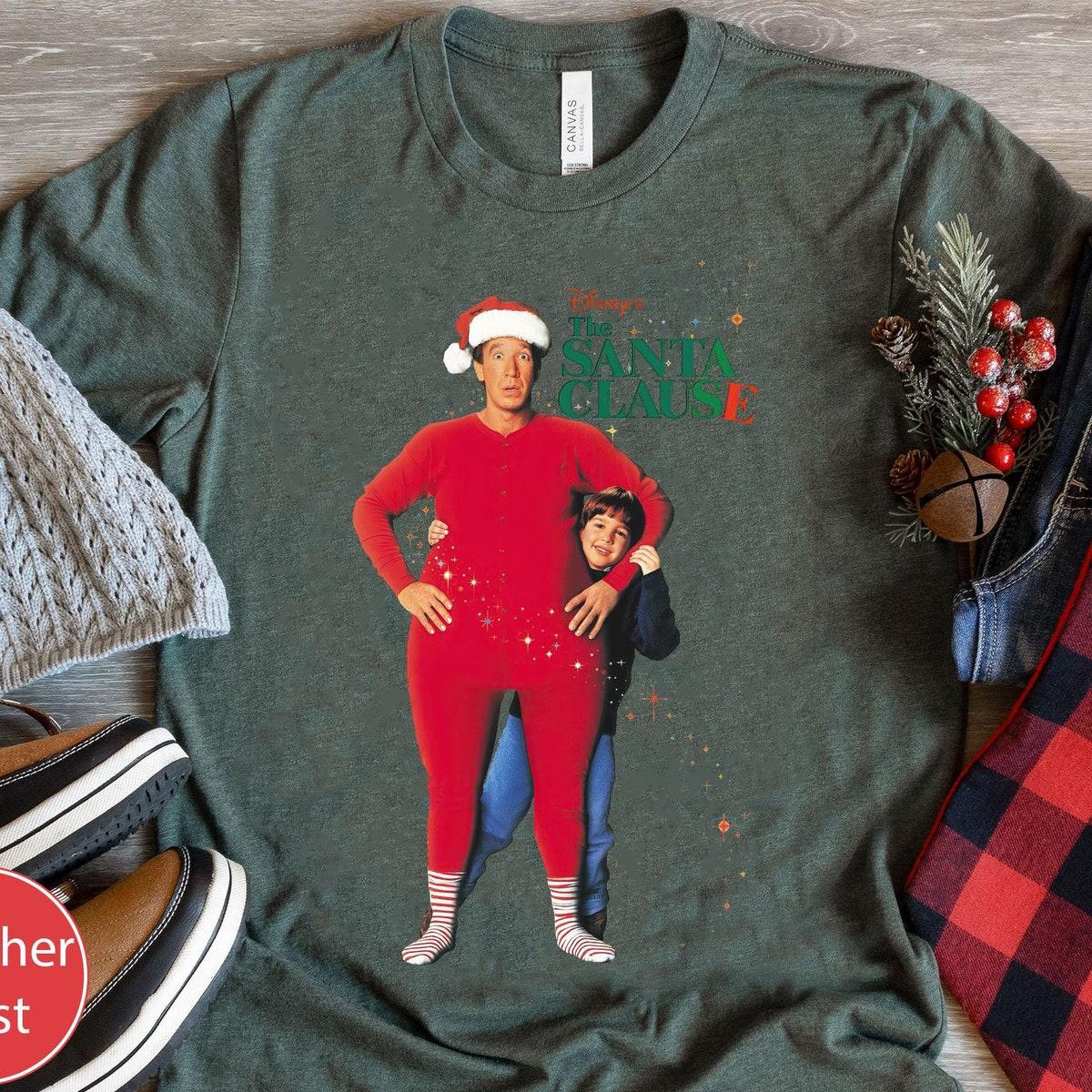 90s The Santa Clause Christmas Movie Disney Shirt 5