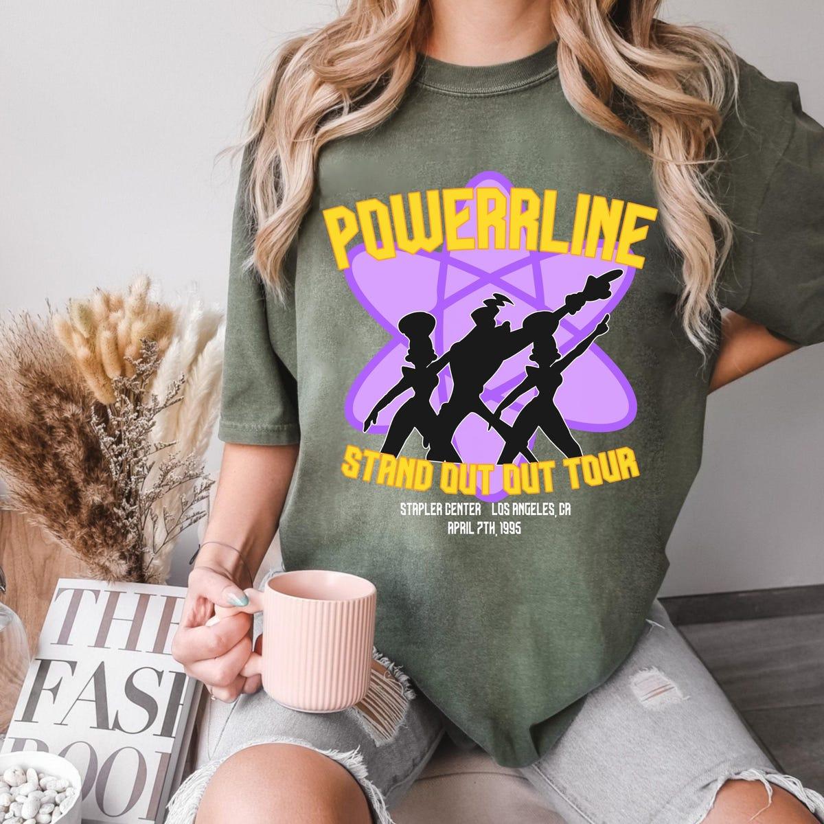 A Goofy Movie Powerline Stand Out World Tour Shirt 2