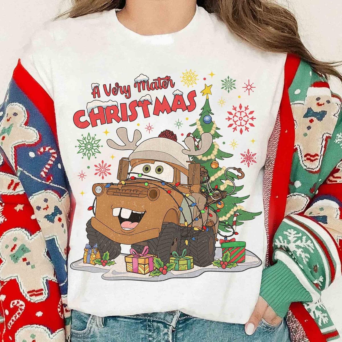 A Very Mater Christmas Light Shirt 3