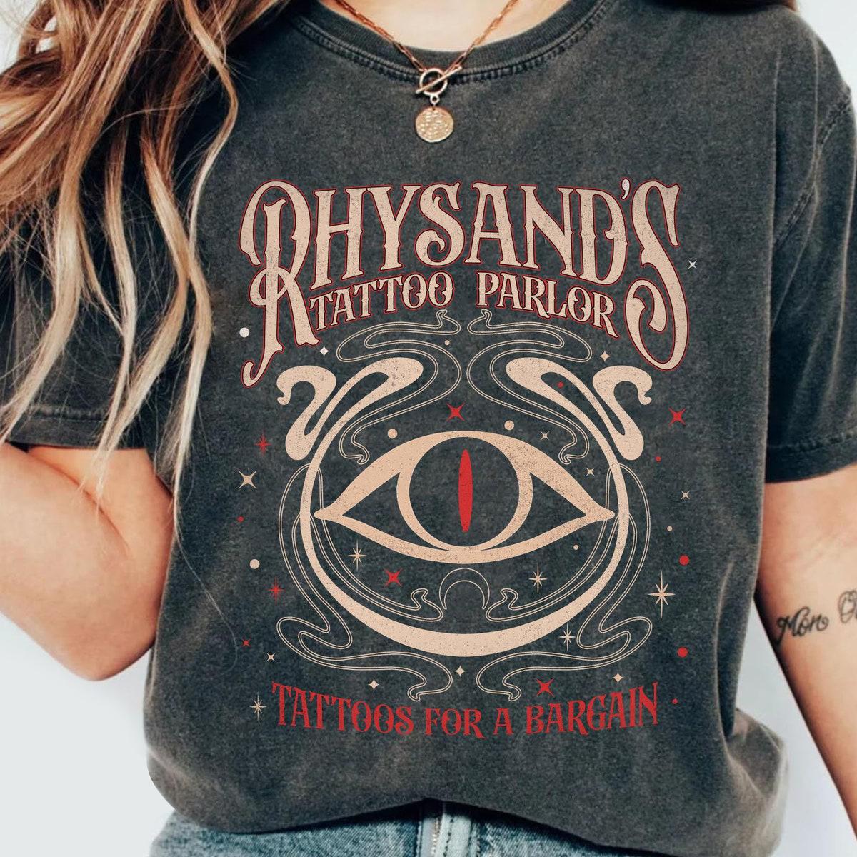 Acotar Velaris Rhysand's Tattoo Parlor Shirt 2