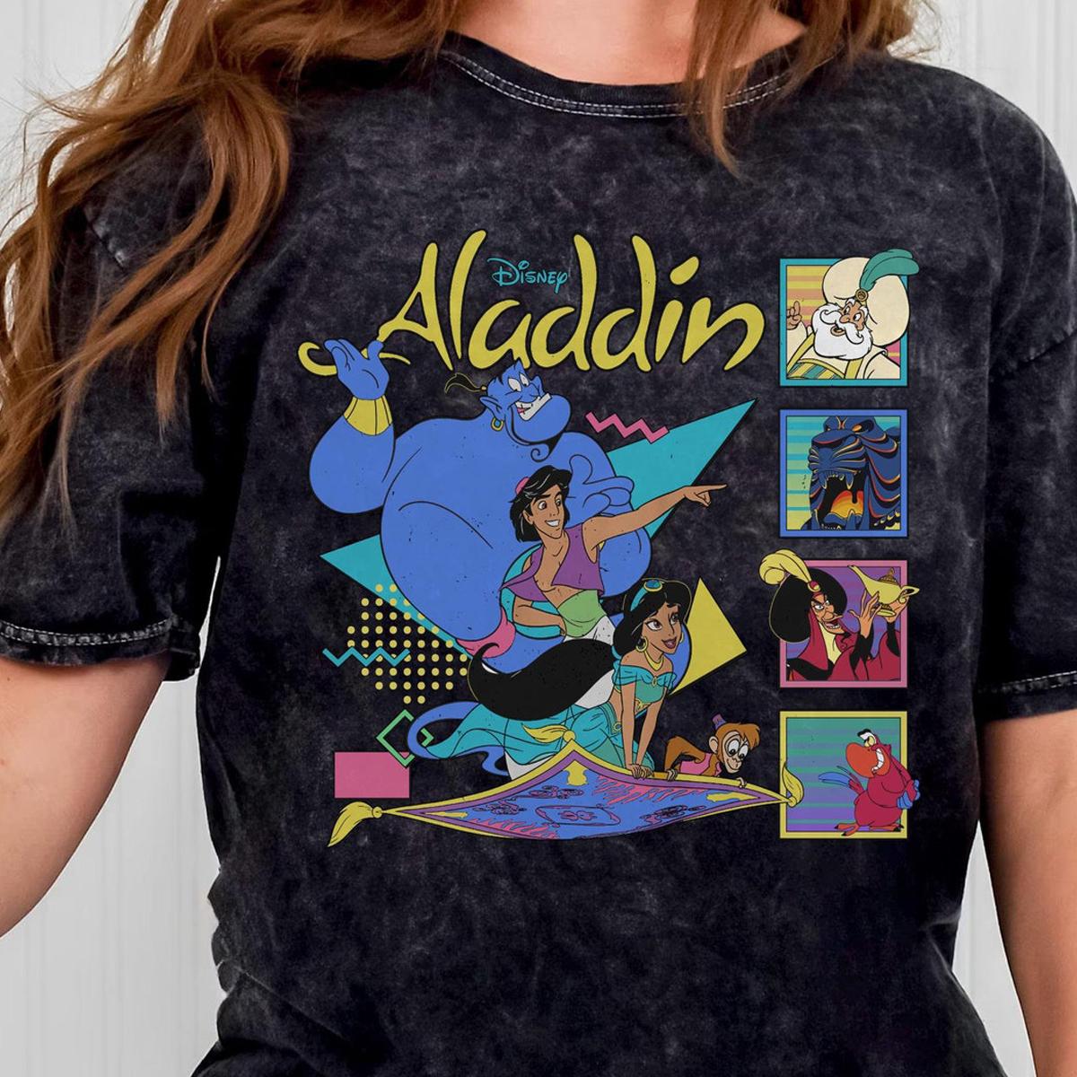 Aladdin Classic Group Shot Graphic Shirt 3