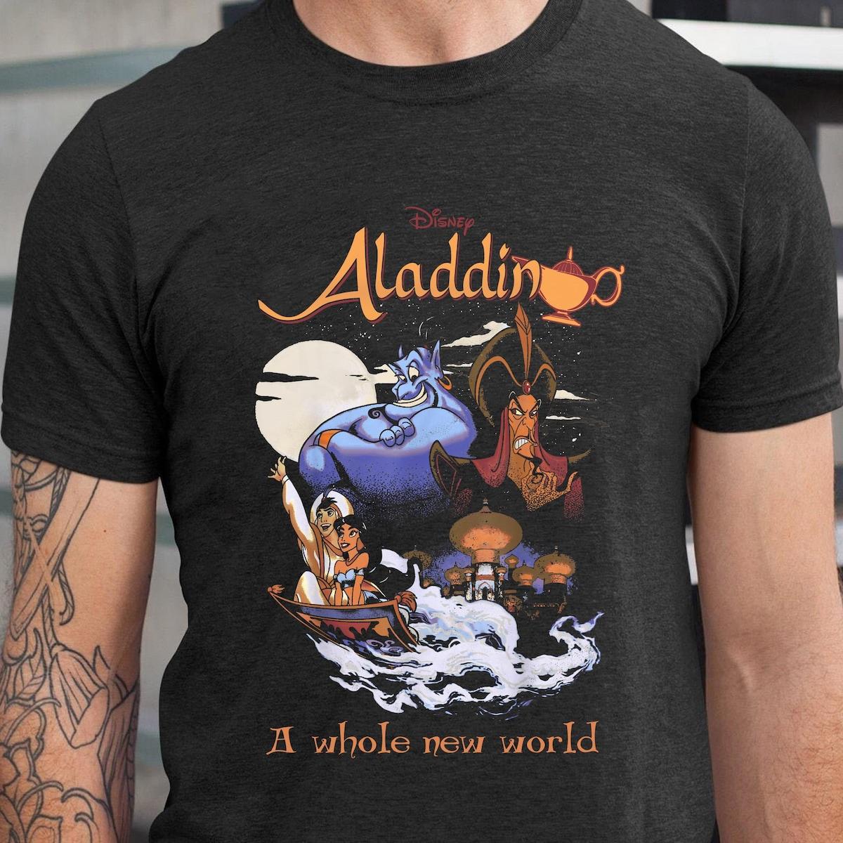 Aladdin Group Portrait A Whole New World Shirt 7