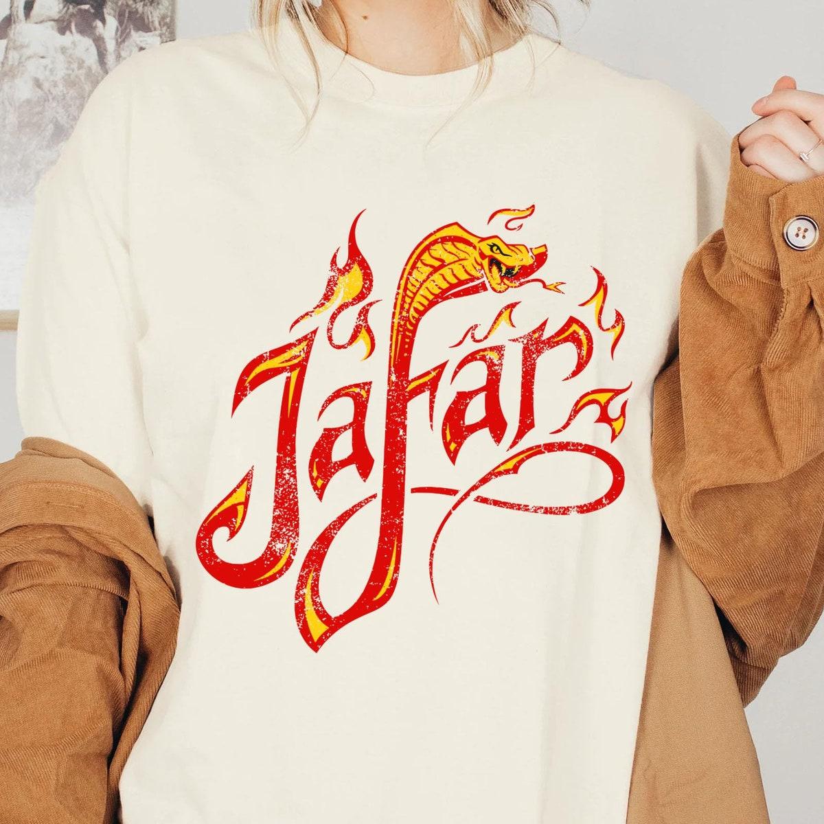 Aladdin Jafar Retro Aladdin Villains Disney Shirt 1