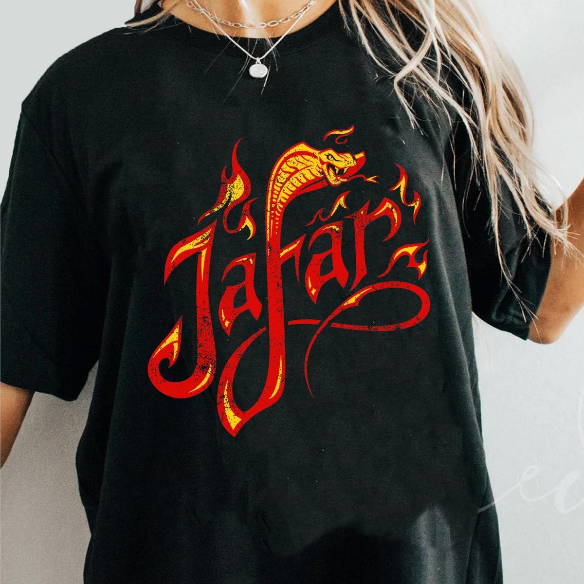 Aladdin Jafar Retro Aladdin Villains Disney Shirt 4