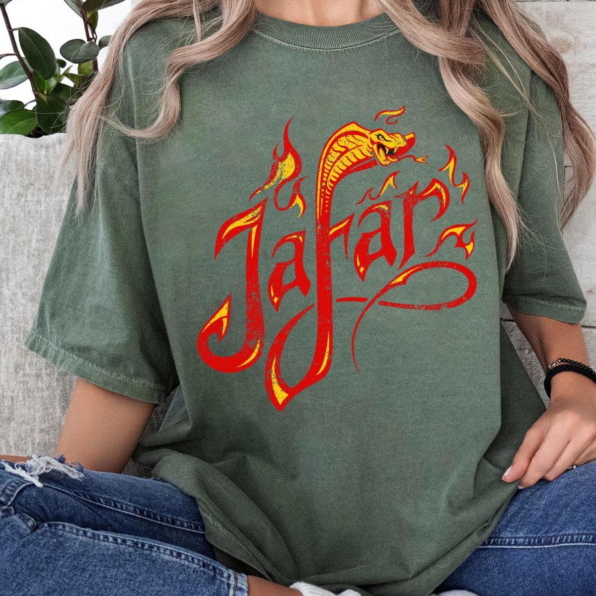 Aladdin Jafar Retro Aladdin Villains Disney Shirt 5