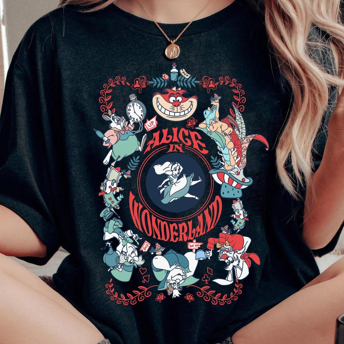 Alice In Wonder 2024 Mashup Card Style Shirt 7