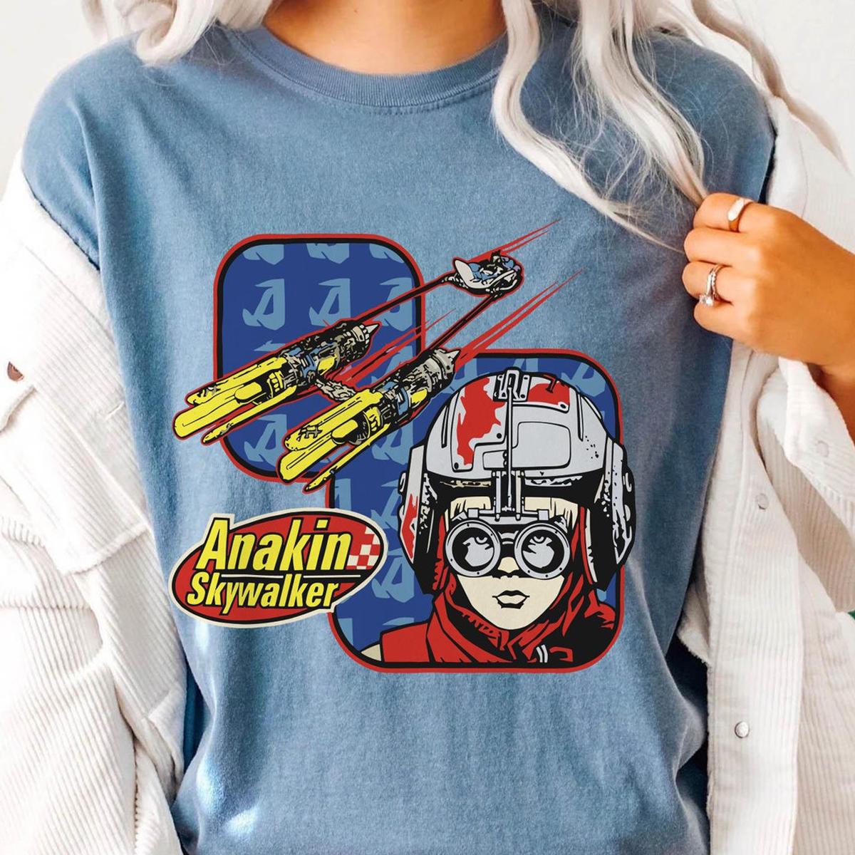 Anakin Skywalker Racing Mos Espa Arena Podracing On Tatooine Champion Shirt 5