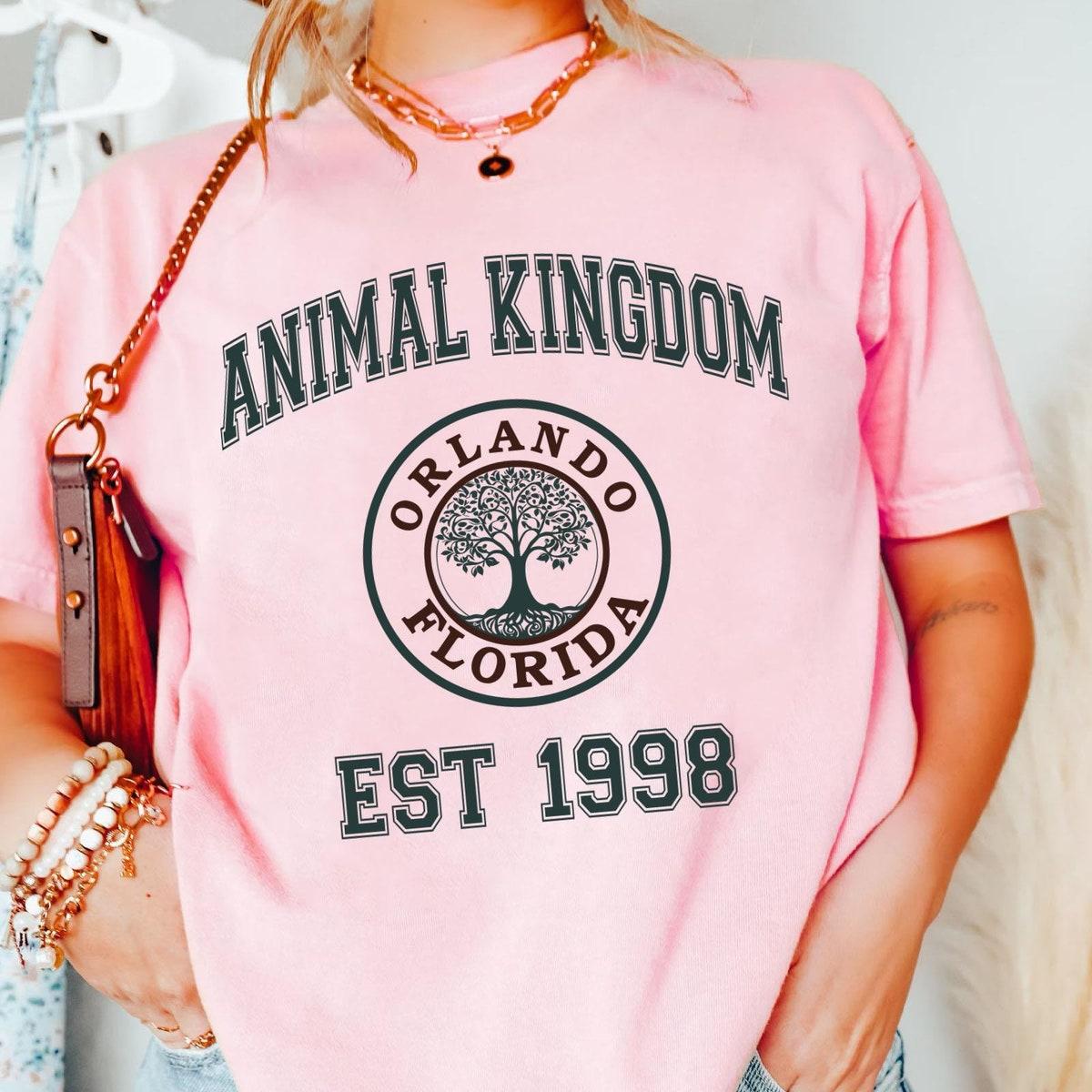 Animal Kingdom Orlando Florida Est 1998 Shirt 2