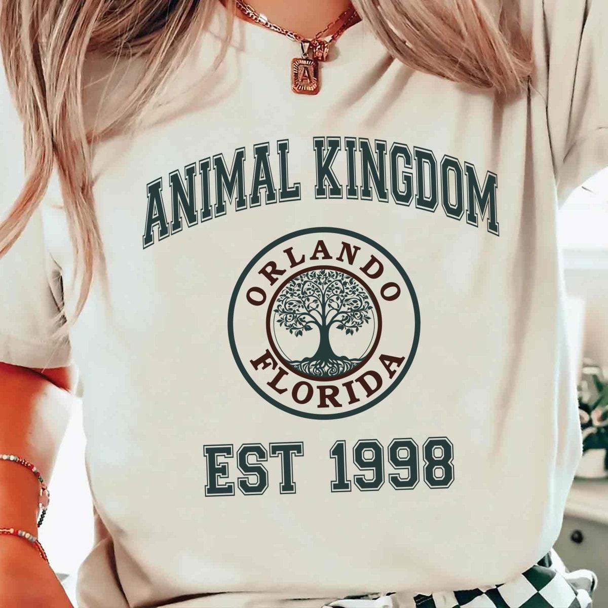 Animal Kingdom Orlando Florida Est 1998 Shirt 3