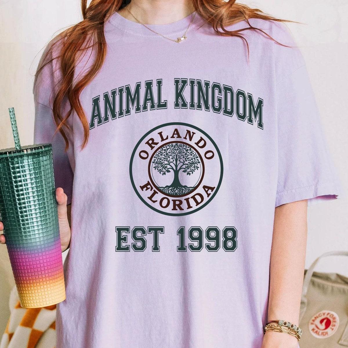 Animal Kingdom Orlando Florida Est 1998 Shirt 4