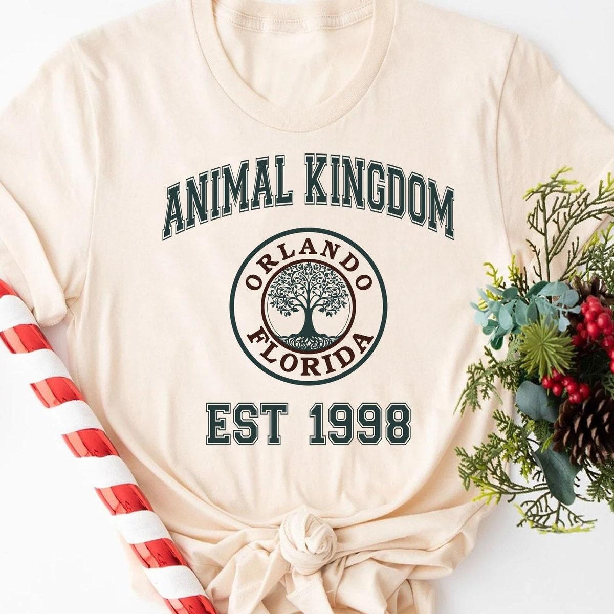 Animal Kingdom Orlando Florida Est 1998 Shirt 5