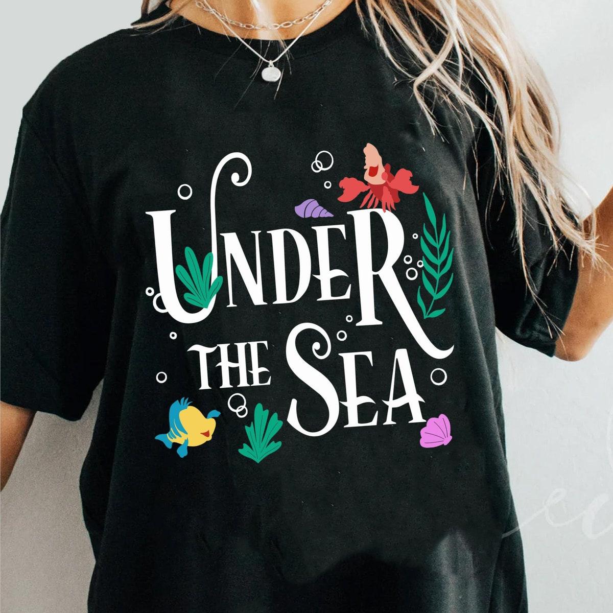 Ariel Princess Under The Sea The Little Mermaid Shirt 1