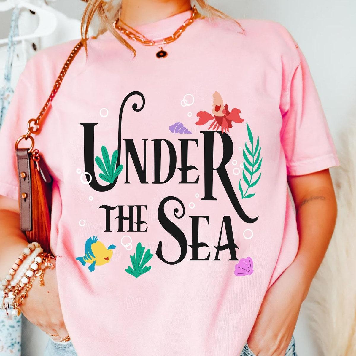 Ariel Princess Under The Sea The Little Mermaid Shirt 2