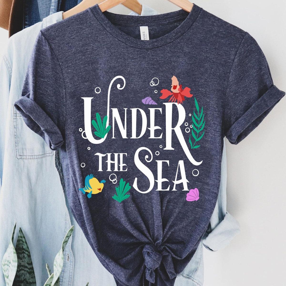 Ariel Princess Under The Sea The Little Mermaid Shirt 3