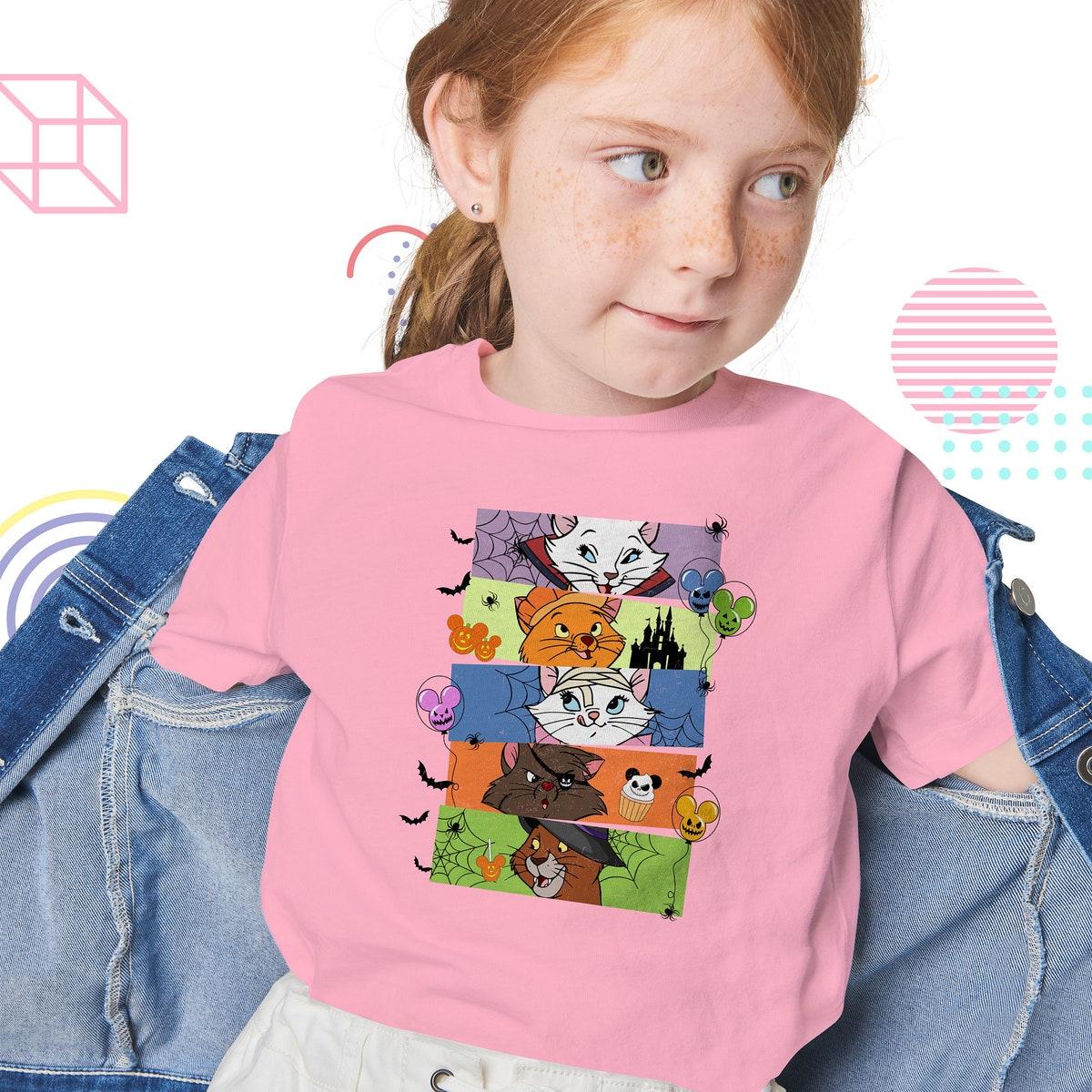 Aristocats Characters Halloween Horror Disney Shirt 3