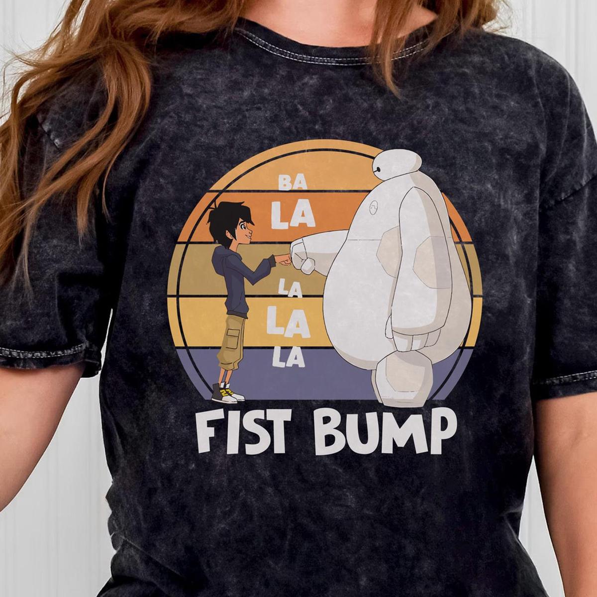 Baymax And Hiro Hamada Fist Bump Shirt 1