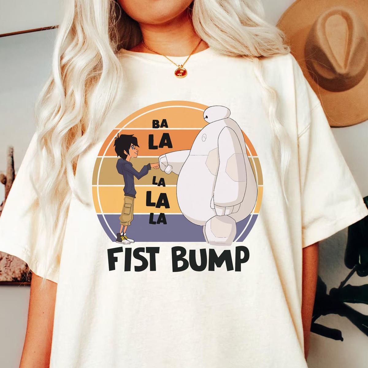 Baymax And Hiro Hamada Fist Bump Shirt 3