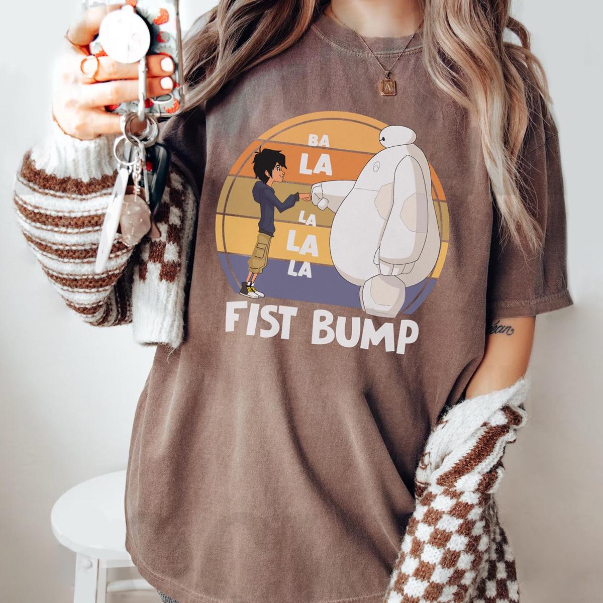 Baymax And Hiro Hamada Fist Bump Shirt 5