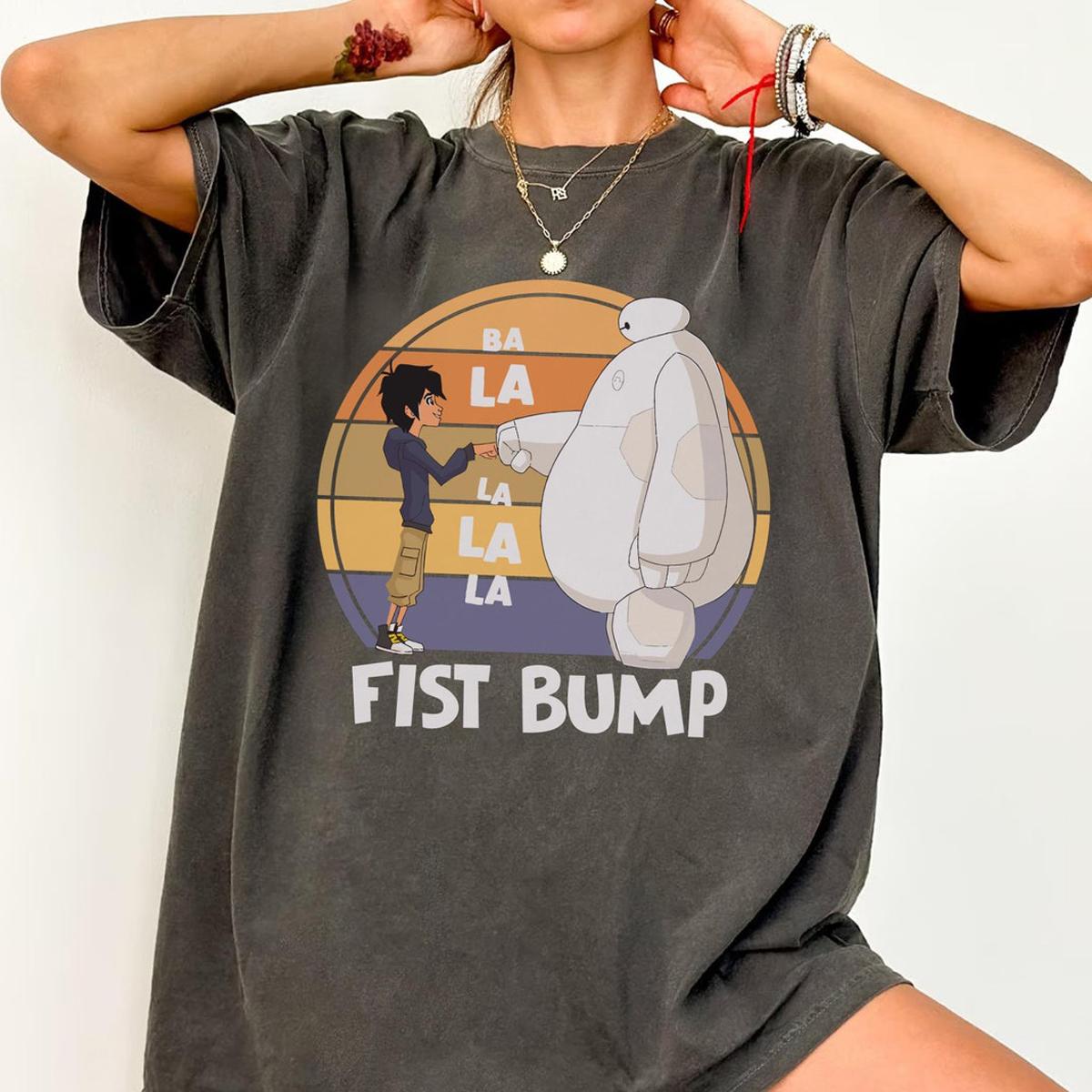 Baymax And Hiro Hamada Fist Bump Shirt 6