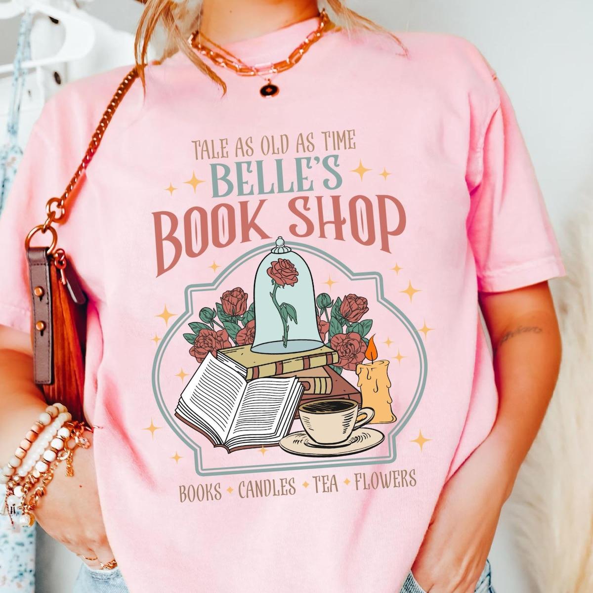 Belle's Book Shop Tale As Old As Time Shirt 2