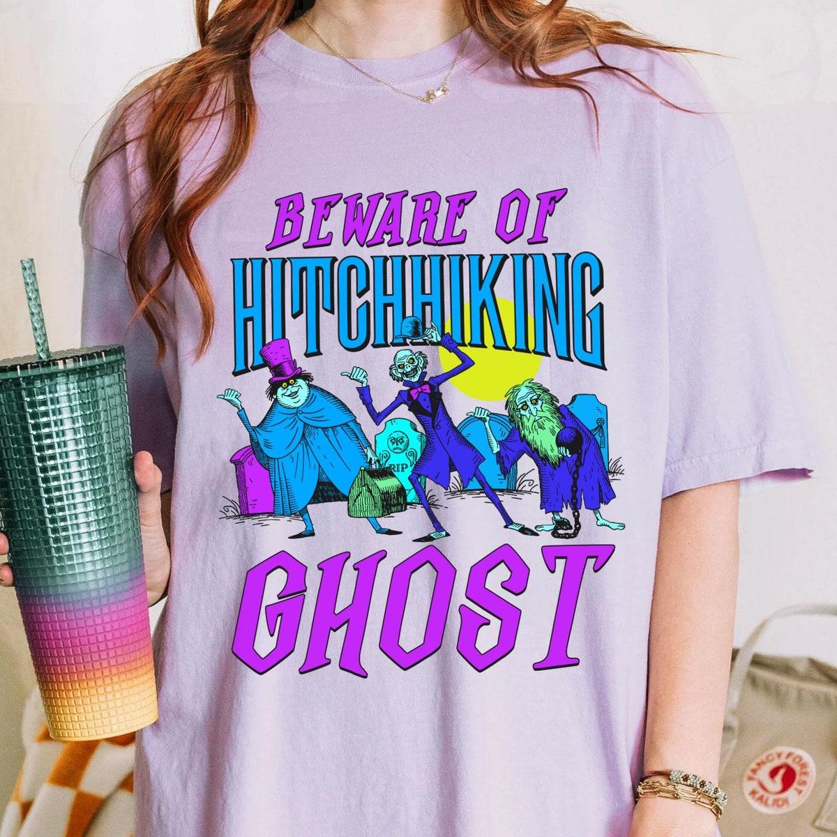 Beware Of Hitchhiking Ghost Haunted Mansion Shirt 1