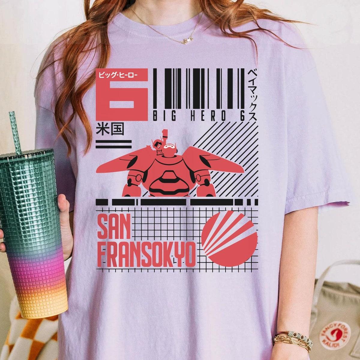 Big Hero 6 San Fransokyo Pride Baymax Shirt 3