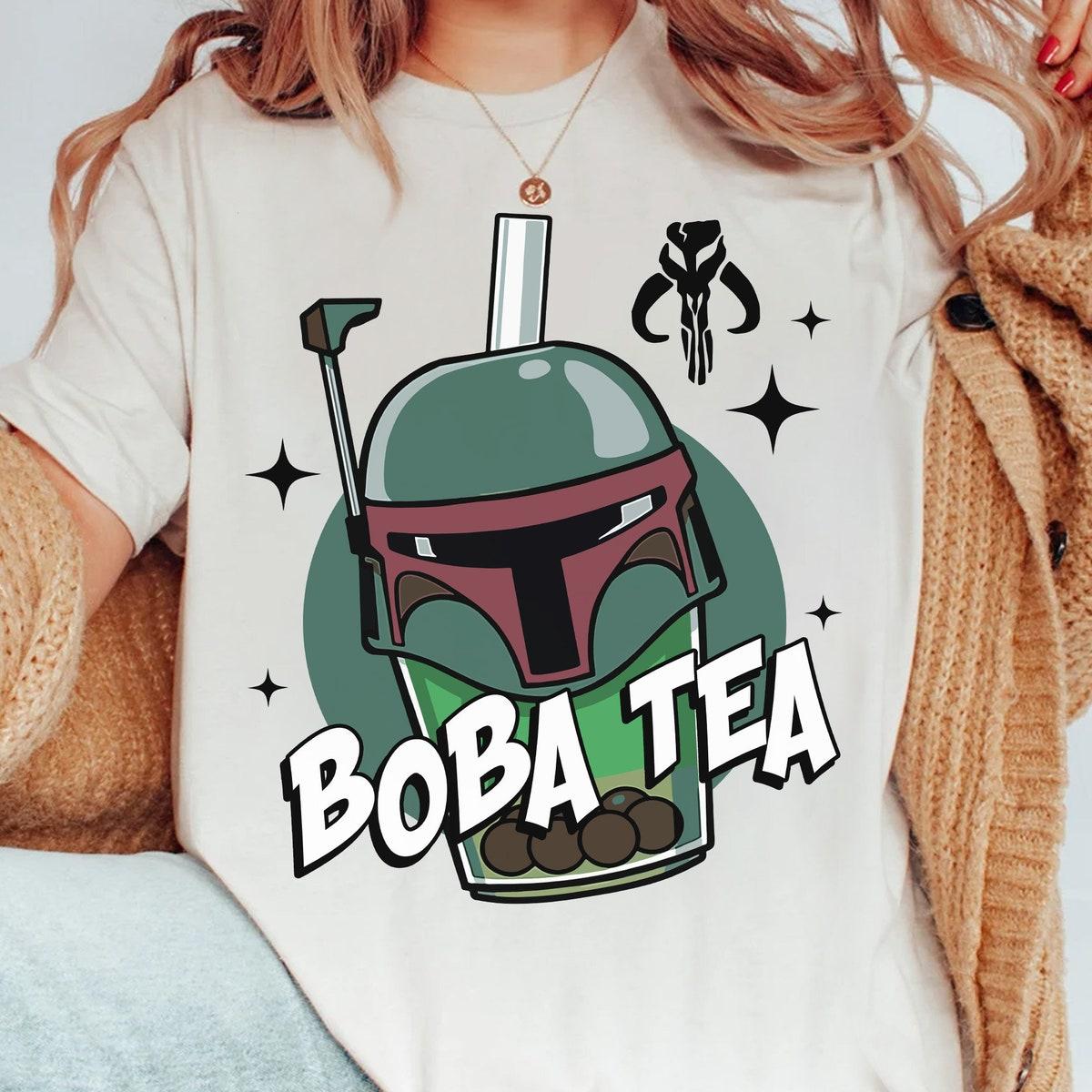 Boba Fett Bubble Tea Star Wars Bounty Hunter Shirt 2