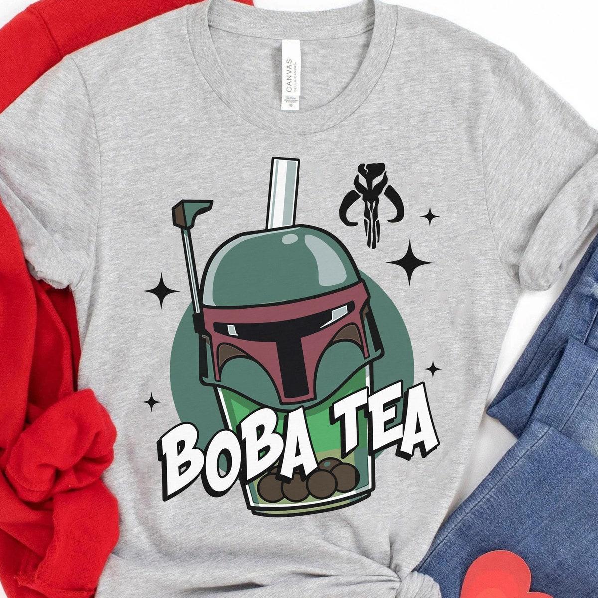 Boba Fett Bubble Tea Star Wars Bounty Hunter Shirt 3