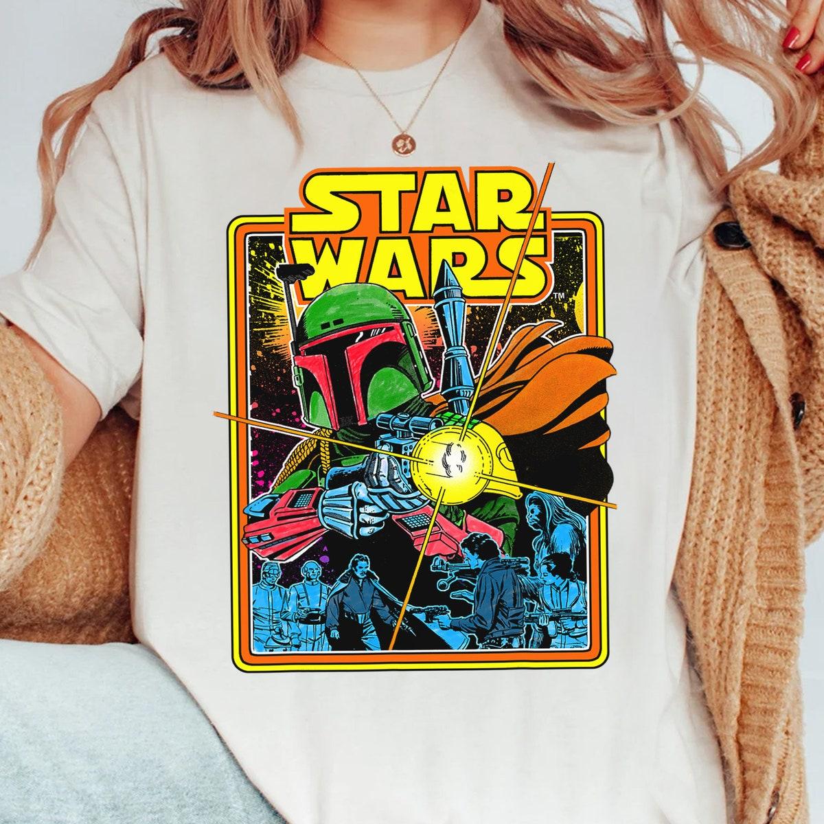 Boba Fett Fires Star Wars Shirt 2